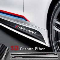 M Performance Door Side Skirt Hood Sticker Decal For BMW Series 1 F20 F40 F22 F30 E90 E46 F11 F06 F07 F46 M3 M4 M5 E60 Z4 G20 X1 Mobile Accessories