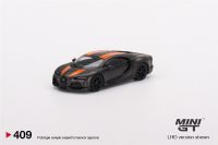 MINI GT 1:64 Bugatti Chiron Super Sport 300+ World Record 304.773 mph LHD Diecast Model Car