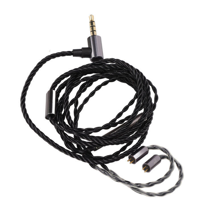 Headphone Cable, Replacement Earphone Upgrade Cable with Microphone for ...