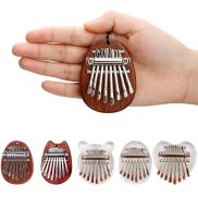 LABORA Exquisite Wood Mahogany Finger Harp Adult Kids Gift Instrument Hand