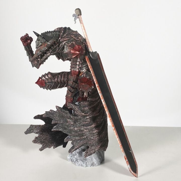 zzooi-25cm-berserk-guts-l-anime-figure-guts-berserker-armor-pvc-statue-action-figurine-model-berserk-black-swordsman-figurine-toys