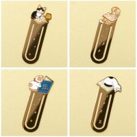Metal Cute cat bookmark planner paper clip material escolar bookmarks for book stationery school supplies free shipping