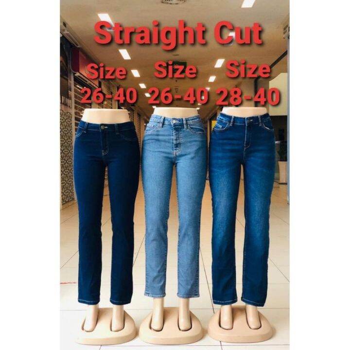 seluar-jeans-straight-cut-for-women