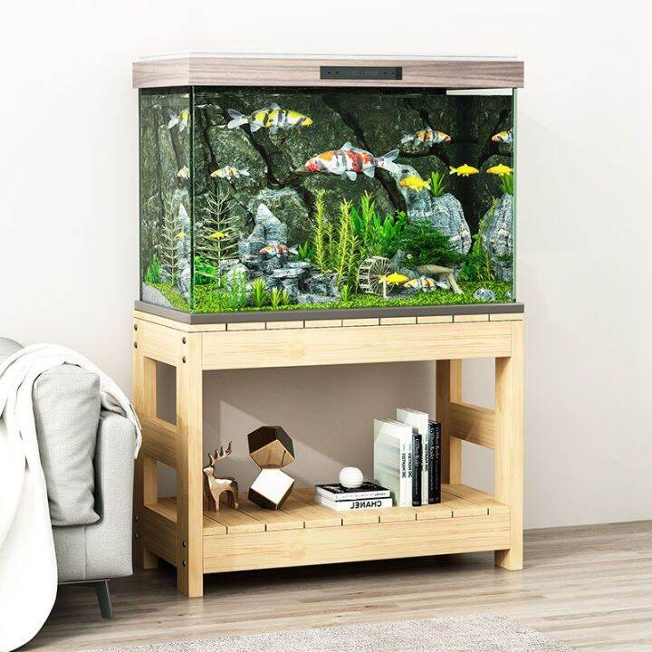 Solid Wood and Thickened Fish Tank Rack Customized Fish Tank Rack Fish Tank Base LoadBearing