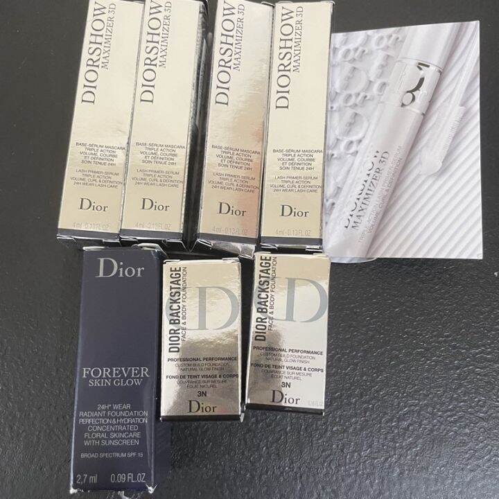 IN AUTHENTIC DIOR Makeup Trial Size Maximizer 3D Backstage Foundation ...