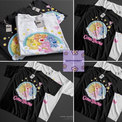 【NEW】Rainysunday | เสื้อยืดoversize รวม"หมีแคร์แบร์(Care Bears)"ผ้าCotton100% อก42-44