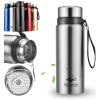 304 Stainless Steel Vacuum Bottle Portable Tumbler Thermal Flask Thermos Keep Warm and Cold cup Hot water kettleTH