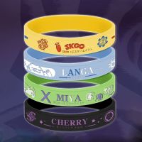 SK8 The Infinity Bracelets Cosplay Anime Reki Langa Miya Cheery Blossom Sports Bracelet Fashion Jewelry Charm Gifts