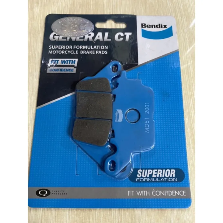 BENDIX BRAKE PAD DISC PAD Mio i 125 M3Nmax FrontAerox FrontSniper 150