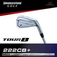 เหล็ก Bridgestone golf - NEW Tour B 222CB+ iron with MCI-B70 graphite shaft [6 ชิ้น (5-9,PW)]