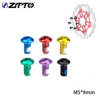 ZTTO 12 Pcs Bicycle Brake Disc color Screws MTB Bicycle M5x10mm Disk Brake Rotor Bolts T25 Torx Screws Bike Brake Accessories