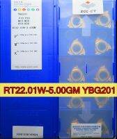 RT22.01W-5.00GM YBG201u003d22ER 5.0ISO 10 ชิ้น เม็ดมีด ZCC.CT 100% การประมวลผล: เหล็กกล้าไร้สนิม
