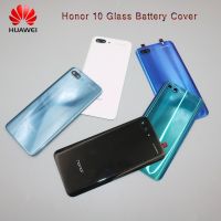 【⊕Good quality⊕】 xuren5304977 ปลอกหุ้มสำหรับ Huawei แก้วเกียรติยศ10ฝาหลังมีเลนส์กล้องโลโก้สำหรับอะไหล่ฝาหลังเกียรติยศ Col-L29