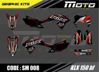 สติ๊กเกอร์วิบาก KAWASAKI KLX150 bf ทั้งคัน Graphic kit สติ๊กเกอร์เคลือบเงา สุดคุ้ม