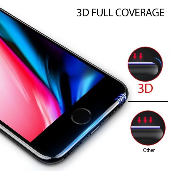 ขายดี-กระจกนิรภัยกันรอยหน้าจอ-3d-สําหรับ-iphone-11-pro-max-iphone-x-8-6s-7-plus-iphone-xs-xr-xsmax