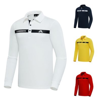 Golf clothing mens long-sleeved t-shirt outdoor sports quick-drying breathable moisture-wicking loose jersey PING1 Scotty Cameron1 Callaway1 Le Coq Mizuno Castelbajac XXIO PEARLY GATES ♗☏๑