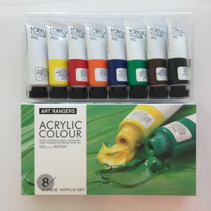 Acrylic Regular Paint 8x22ml set ART RANGER Lazada PH