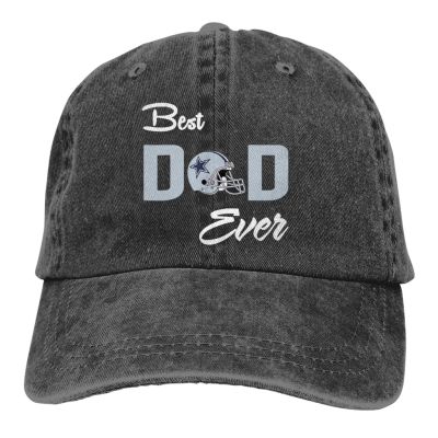 2023 New Fashion Best Dad Ever Dallas Fans Printing Fashion Cowboy Cap Casual Baseball Cap Outdoor Fishing Sun Hat Mens And Womens Adjustable Unisex Golf Hats Washed Caps，Contact the seller for personalized customization of the logo