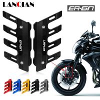 For KAWASAKI ER6N ER-6N 2006-2018 Motorcycle Mudguard Front Fork Protector Guard Block Front Fender Anti-fall Slider Accessories