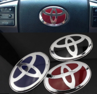 TOYOTA LOGO STEERING WHEEL โลโก้ติดัวงมาลัย