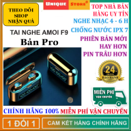 Tai Nghe Bluetooth Amoi F9 Pro Bản Quốc Tế Cảm Ứng Dock Sạc 2500mAh thumbnail