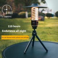 ❒● Multifunction Camping Lights USB Charging Waterproof Tent Lamp Outdoor Camping LED Flashlight Hanging Lantern Emergency Lights