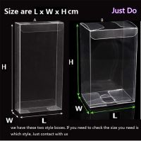 20x9x18cm 20pcs Large Clear Transparent PVC Box Big PVC Clear Transparent Candy Gifts Birthday Box