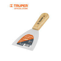 ส่งฟรี TRUPER 14452 เกียงเหล็กโป๊วสี 6 นิ้ว ด้ามไม้