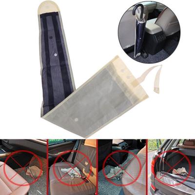 Car Seat Wet Rain Umbrella Foldable Holder Umbrella Protector Carrier Waterproof Cover Cover Storage Bag Sheath O7D1