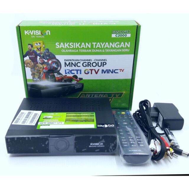 Receiver parabola KVision C2000 Bromo C Band Lazada Indonesia