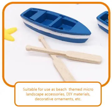 DIY Sand Table Game Boat Model Tabletop Ornaments Fishing Ship Toy Yacht  Boat