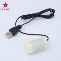 SZWL USB ปั๊มน้ำแบบจุ่มขนาดเล็ก,สายเคเบิล1ม. DC ปิดเสียง3V5V6V