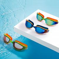 Outdoor Racing Swimming Glasses Waterproof UV Protection Swim Glasses Professional Plating Anti-fog Competition Swimming Goggles