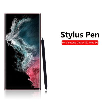 ปากกาสไตลัส S Pen สำหรับ Galaxy S22 Ultra 5G J76ปากกา S สีดำ/สีเงิน/สีม่วง/สีเขียวสไตลัสสัมผัสปากกาหน้าจอสัมผัส