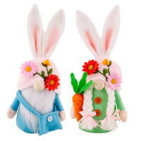 Ornament Elf Dwarfs Rabbit Easter Gnomes Plush Bunny