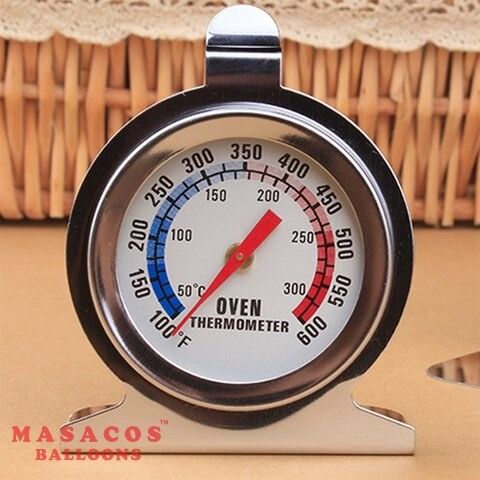 Kitchen Thermometer Stainless Steel Oven Thermometer Stand BBQ