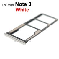 Aocarmo ซิมการ์ดขาตั้งสำหรับ Xiaomi Redmi Note 8 Pro Note8เดิมโทรศัพท์มือถือใหม่ที่อยู่อาศัยไมโครถาด SD การ์ดอะแดปเตอร์สล็อตอะไหล่ LKT37121