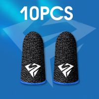 10pcs Mobile Game Fingertip Gloves For PUBG Gamer Sweatproof Anti-slip Touch Screen Finger Sleeve Breathable Gaming Finger Cover