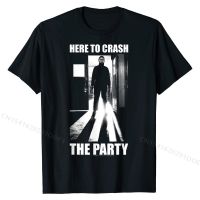 Halloween Michael Myers Here To Crash The Party T-Shirt 3D Printed T Shirt Tops Shirts for Men Fashion Cotton Casual Tshirts