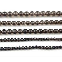 1 Strand Natural Smoky Quartz Beads 6mm 8mm 10mm Round  15.5 “ Long Gemstones for Bracelets Jewelry Making Necklace