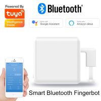 Tuya สมาร์ทบลูทูธ Fingerbot สวิตช์เปิดปิด Pusher รีโมทคอนโทรลอัจฉริยะ Life App เสียงสวิตช์ควบคุมผ่านwifi Alexa, Google Assistant