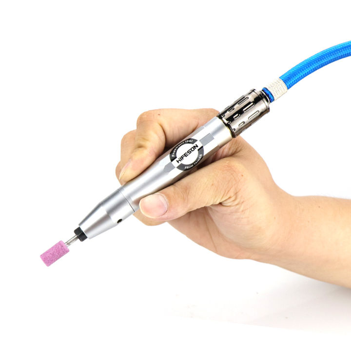 hifeson-3a-นิวเมติกปากกาบดมินิเครื่องขัดตัวอักษรปากกาหยกเครื่องแกะสลักไม้แกะสลักปากกาอากาศเครื่องมือ