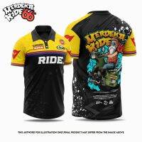 BAJU RIDE RAMAI เสื้อยืดเยอรมัน, ออกแบบ BEMPAK และวัสดุ BERKUALITI!