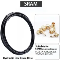 แผ่นดิสก์ไฮโดรลิก MTB ท่อยางเบรกสำหรับจักรยาน Sram Magura BH90 BH59ท่อเบรกตัวเชื่อมต่อ2.5ม. ชุดมะกอกสำหรับ Mt200 M315 M6000 M395