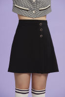 EP กระโปรงทรงเอ ผู้หญิง สีดำ | A-Line Skirt | 4419