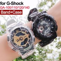 เรซิ่นนาฬิกาสำหรับ Casio G-Shock GA-110/100/120/140 GD-100/110/120 GLS-100 GAX-100โปร่งใสกรณีสร้อยข้อมือ