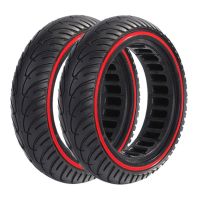 Electric Scooter Solid Tire for Xiaomi M365 1S Pro 2 8.5 1/2x2 No Inflation Rubber Tire Honeycomb Tyre Color Wheel Accessories