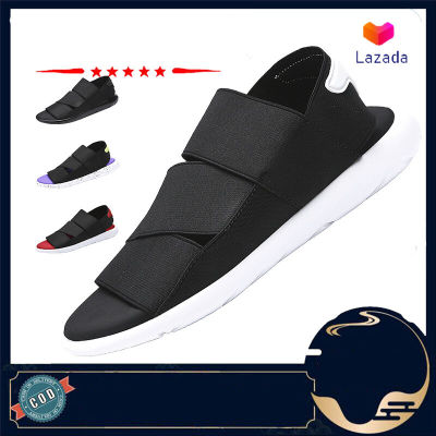 2023 Summer Authentic Leather Men Sandals Fashion Men Casual Shoes Design Thick Outdoor Beach Shoes Male Slippers