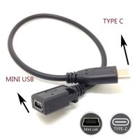 Tipe C USB 3.1 Male untuk 5pin Mini USB Pengisian Data Sync Kabel Kabel Adaptor