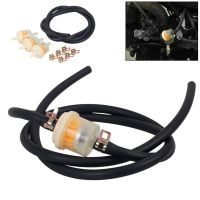 【cw】Motorcycle accessories 1m Fuel Filter Hose Tube Line with 3Pcs Fuel Filter for GY6 49cc 50cc Taotao 50cc Chinese Scooter ATV Dirt Bike Motorcycle Parts !